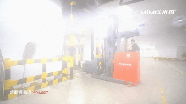 米瑪三向叉車.gif